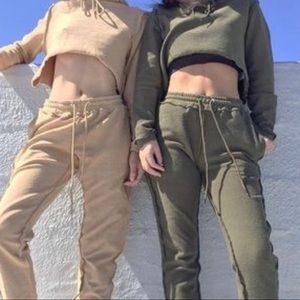 Danielle Guizio DG Forest Sweatsuit